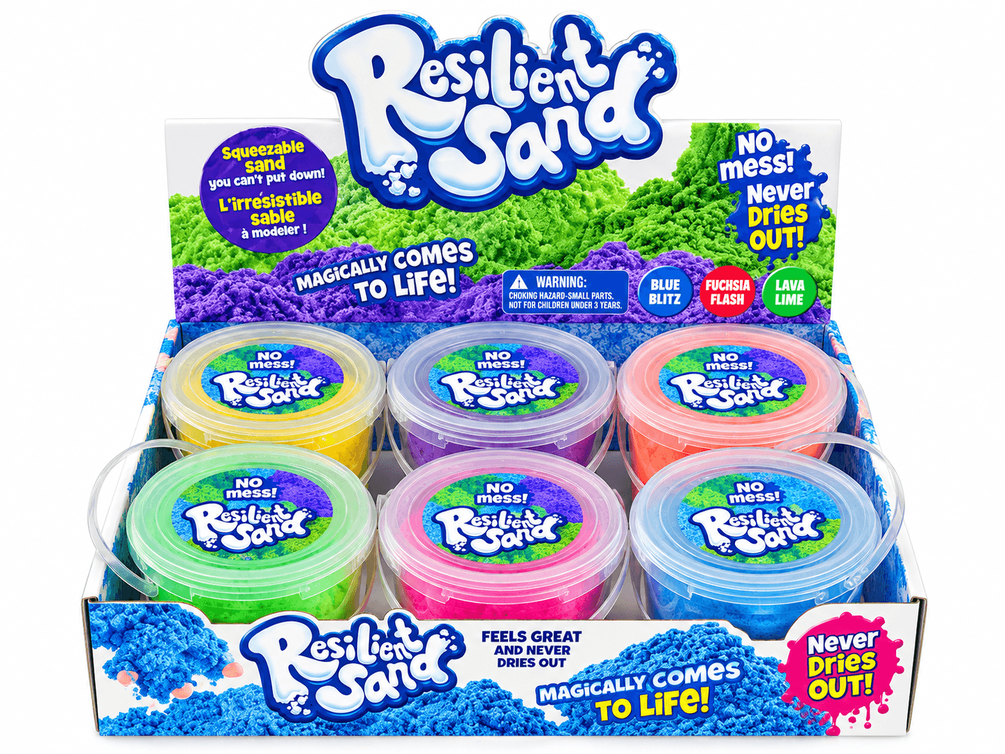Bucket Resilient Sand